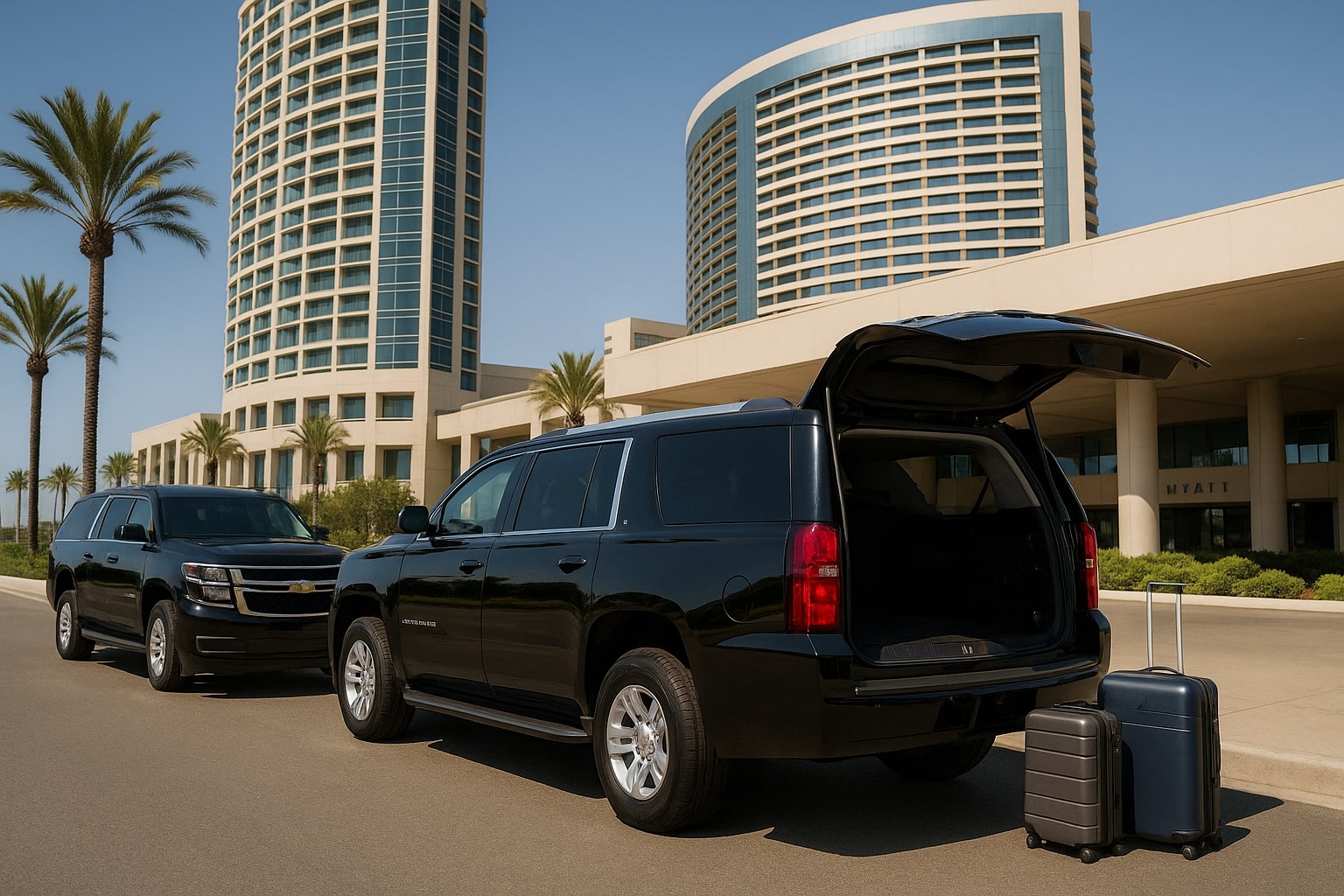 Hotel Transfers - Professional luxury transportation service in San Diego