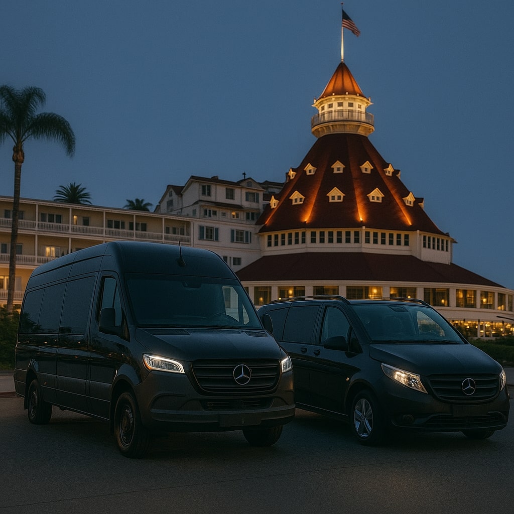 Sprinter Van Service - Professional luxury transportation service in San Diego