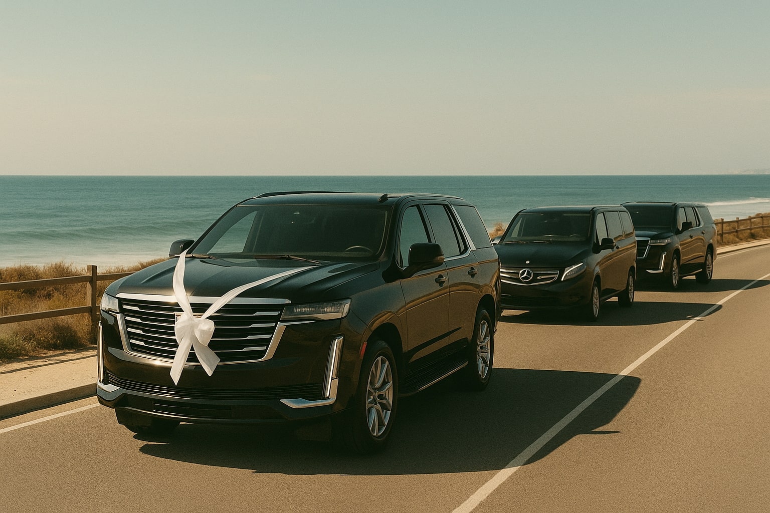 Wedding Transportation - Professional luxury transportation service in San Diego
